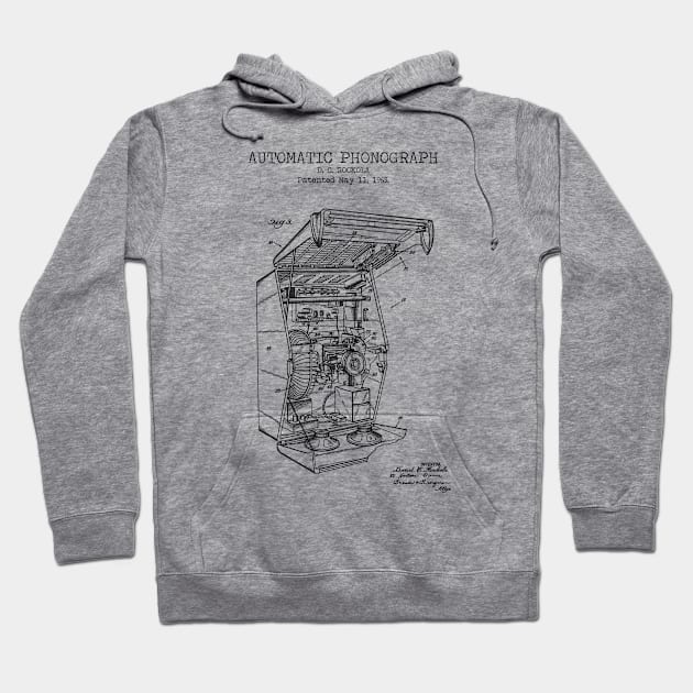 PHONOGRAPH Hoodie by Dennson Creative